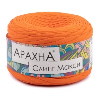 Пряжа ARACHNA "Sling Maxi"   100\% хлопок   4 шт. х  300 г ± 30 г  100 м ± 5 м №66 оранжевый