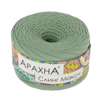 Пряжа ARACHNA "Sling Maxi"   100\% хлопок   4 шт. х  300 г ± 30 г  100 м ± 5 м №69 бл.оливковый