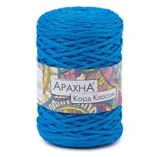 Пряжа ARACHNA "Cord Classic"   100\% полиэфир   3 шт. х  200 г ± 10 г  100 м ± 5 м №21 яр.голубой