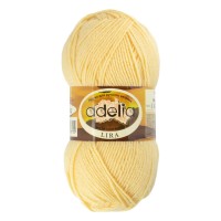 Пряжа ADELIA "LIRA"   100\% акрил   10 шт. х  50 г  200 м ± 5 м №23 св.желтый