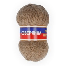 Пряжа Камтекс КТ "Северянка"   65\% акрил, 30\% шерсть, 5\% верблюжья шерсть   10 шт. х  100 г  150 м 005 бежевый