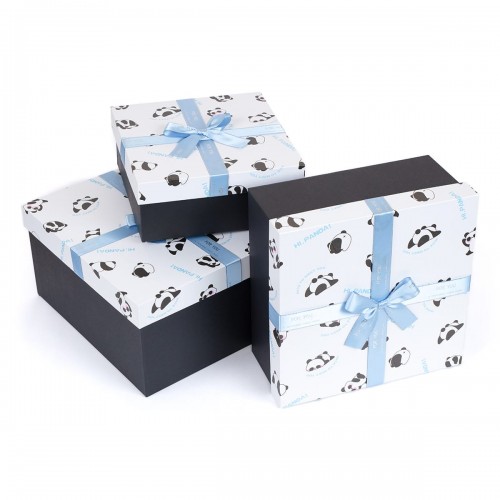 "Stilerra"   YBOX-S33-3   Набор подарочных коробок   3 в 1  21.5  х 21.5  х 9.5 -  28.5  х 28.5  х 15.5 см 01 розовый