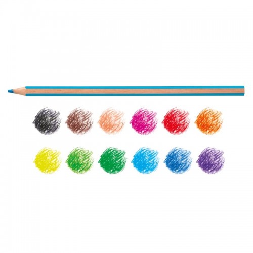 "Carioca"   Supercolor   Карандаши цветные деревянные   заточенный   12 цв. 43391