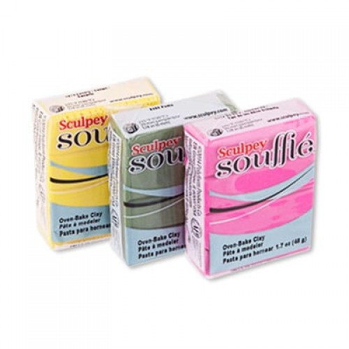 "Sculpey"   Souffle полимерная глина   SU   48 г  СК/Распродажа 6033 тыква