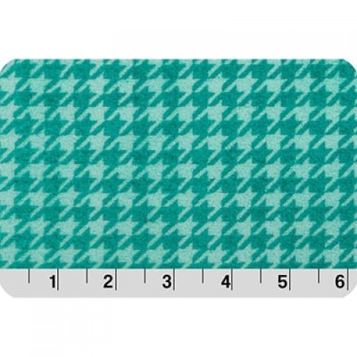 "PEPPY"   Плюш   HOUNDSTOOTH   ФАСОВКА   48 x 48 см  440 г/кв.м  100\% полиэстер   СК/Распродажа NAVY/SKY