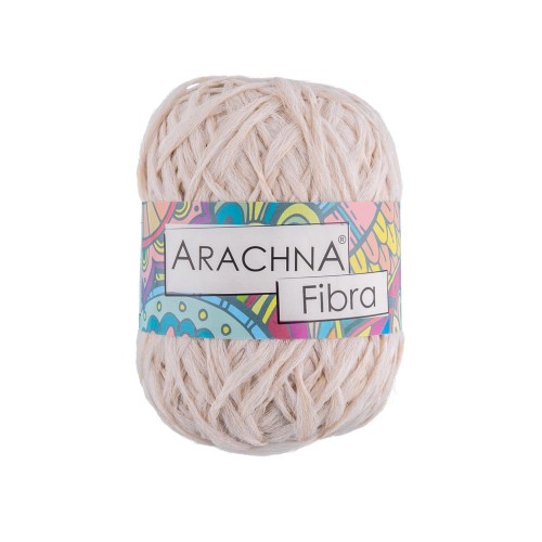 Пряжа ARACHNA "Fibra"   100\% полиэфир   10 шт. х  50 г  200 м ± 12 м №01 БЕЛЫЙ