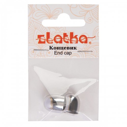 "Zlatka" Концевик   FMK-E09   10 х 12 мм  5 х  2 шт 04 под золото