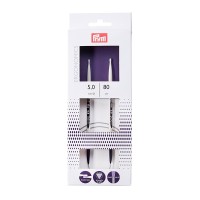 Спицы  PRYM 215806   круговые Ergonomics   пластик  d 5.0 мм  80 см  1 шт .