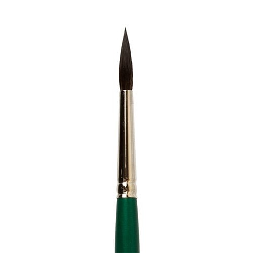 Кисть "Green Line" "VISTA-ARTISTA"   90211-07   имитация белки   круглая   5 шт  короткая ручка №07