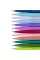 "Pentel"   Фломастер-кисть Brush Sign Pen   2,0 мм   кисть SES15C-V3X лавандовый