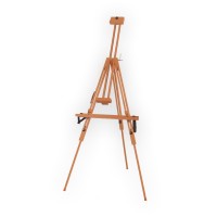"VISTA-ARTISTA"   VEB-05   Мольберт-тренога с полкой   бук   132 x 78 см  2-й сорт .