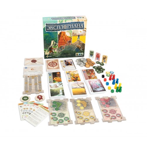 Игра настольная "Эврикус"   "Эксплориана"   BG-12050 .