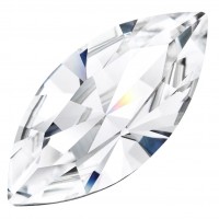 "PRECIOSA"   435-14-615   страз   Crystal   10 х  5 мм  стекло   12 шт белый (crystal)