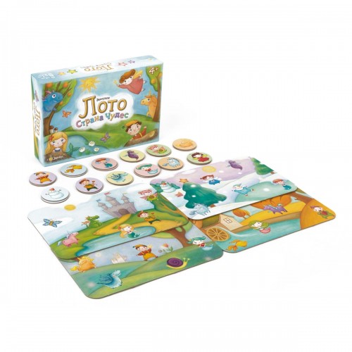 Игра настольная "Эврикус"   "Лото детское. Страна чудес"   BG-12056 .