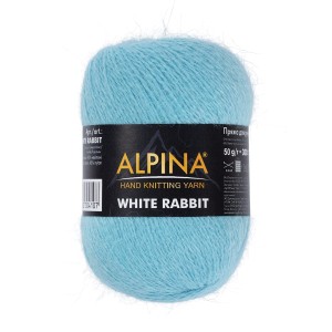 Пряжа ALPINA "WHITE RABBIT"   55\% пух кролика, 45\% нейлон   10 шт. х  50 г  300 м ± 15 м №250 коричневый