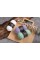 Пряжа ALPINA "COTTON PALLETE"   50\% хлопок, 50\% акрил   10 шт. х  50 г  205 м ± 5 м №12 оранжевый