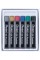"Pentel"   Пастель масляная металлик   6 цв. PHN-M6