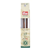 Спицы  PRYM 223306   съемные длинные "Natural"   береза  d 5.0 мм  11.6 см  2 шт .