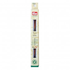 Для вязания "PRYM"   223721   крючок тунисский съемный "Natural"   береза  d 3.5 мм  в картонной упаковке с европодвесом .