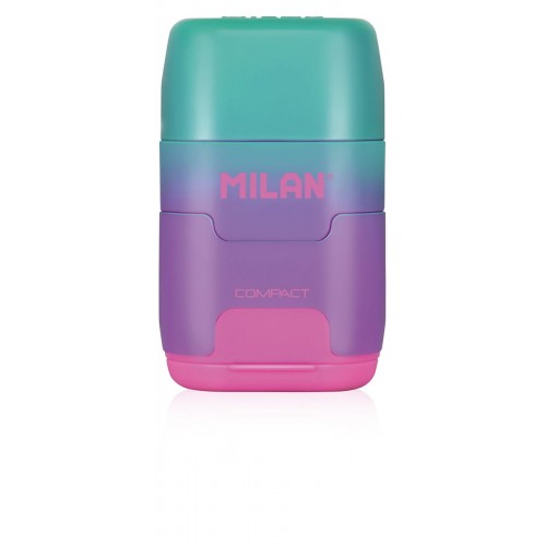 "Milan"   Точилка пластиковая COMPACT Sunset в блистере   СК/Распродажа сиренево-розовый BYM10423
