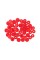 Кнопка "Micron"   POM-12/500   Кнопки пластиковые   пластик  d 12 мм  500 шт. № 003 красный