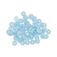 Кнопка "Micron"   POM-12/500   Кнопки пластиковые   пластик  d 12 мм  500 шт. № 005 голубой