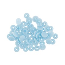 Кнопка "Micron"   POM-12/500   Кнопки пластиковые   пластик  d 12 мм  500 шт. № 005 голубой
