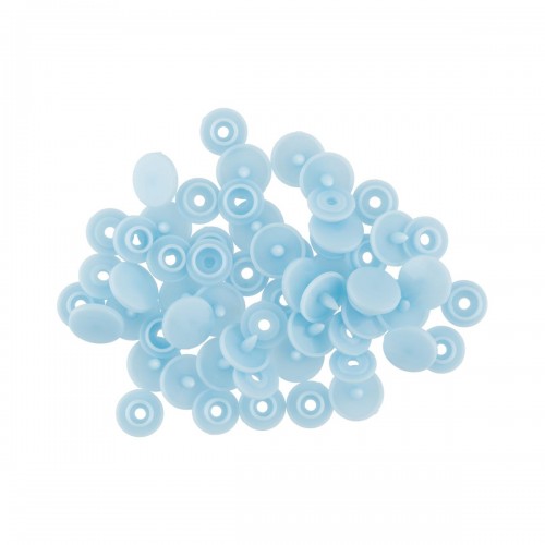 Кнопка "Micron"   POM-12/500   Кнопки пластиковые   пластик  d 12 мм  500 шт. № 005 голубой