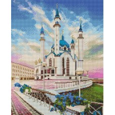 Кристальная (алмазная) мозаика  "ФРЕЯ" ALVK   50 х 40   СК/Уценка № 32 "Кул Шариф. Соборная мечеть" 50 х 40 см