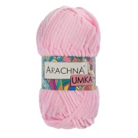 Пряжа ARACHNA "UMKA"   100\% полиэстер   5 шт. х  100 г  120 м ± 5 м №05 св.розовый