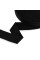 Лента киперная   40 мм  TCT-40   50 м черный/black