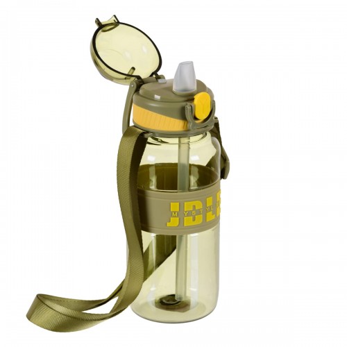 "Lol&Pop"   LLP-017   Бутылка пластиковая   800 мл  22 х 8 см  полипропилен   поликарбонат №01 зеленый
