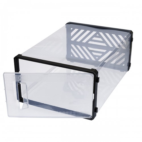 "Stilerra home"   PFH-119   Коробка складная для обуви   33 х 23.5 х 14 см №01 Черный