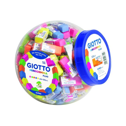 "Giotto"   Ластик флуоресцентный   3.8х1.5х1.6 см  120 шт. F232700