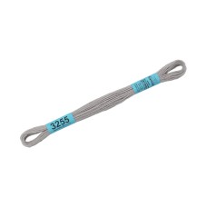 Нитки для вышивания "Gamma"    мулине  ( 3173-6115 )  100\% хлопок   24 x  8 м №3255 св.серый