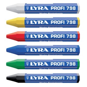 "LYRA"   Мелок восковой универсальный PROFI 798   12 L4880051