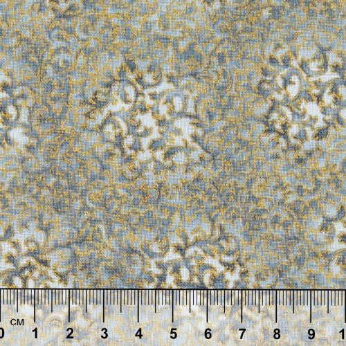 Ткань для пэчворка PEPPY  FUSIONS 11 METALLIC   ФАСОВКА   50 x 55 см  146 г/кв.м ± 5   100\% хлопок EYJM-6644-186 SILVER
