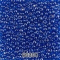 Бисер Чехия круглый 1 10/0 2.3 мм 500 г 66300 (Ф290) синий