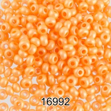 Бисер Чехия круглый 4   10/0   2.3 мм  500 г 16992 (Ф314) оранжевый
