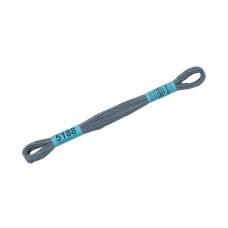 Нитки для вышивания "Gamma"    мулине  ( 3173-6115 )  100\% хлопок   24 x  8 м №5188 серый