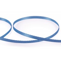 Лента атласная 3 мм ( 1/8 ")  "Gamma"   AL-3P   двухстор.   91.4 м №053 серо-сиреневый
