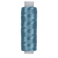 Нитки для вышивания "Gamma"   V150/2   100\% вискоза   10 x  183 м  200 я №3308 т.голубой