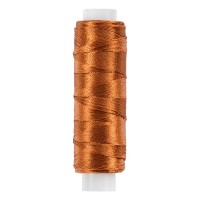 Нитки для вышивания "Gamma"   V150/2   100\% вискоза   10 x  183 м  200 я №3198 бронза