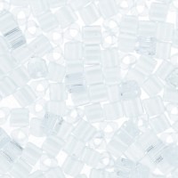 Бисер Япония "TOHO" 11/0   TRIANGLE №1   2.2 мм  500 г №0001 прозрачный