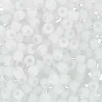 Бисер Япония "TOHO" 11/0   круглый 2   2.2 мм  5 х  5 г №0041F белый матовый
