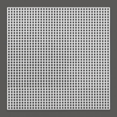 Канва KPL-11   "Gamma"   пластиковая   100\% полиэтилен   14 x 14 см  10 шт "квадрат" большой
