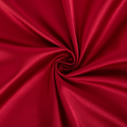 Ткань PSS-001   Poly satin   100 г/кв.м ± 5 г/кв.м  145 см ± 2 см  95\% полиэстер,5\% спандекс №09 т. красный