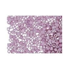 Бисер Япония "TOHO" 11/0   HEXAGON №3   2.2 мм  500 г №0127 т.розовый/перл