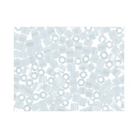 Бисер Япония "TOHO" 11/0   HEXAGON №3   2.2 мм  500 г №0141 белый/перл