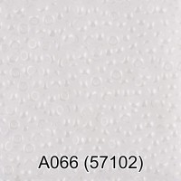Бисер Чехия "GAMMA" круглый 1   10/0   2.3 мм  50 г  1-й сорт A066 белый ( 57102 )